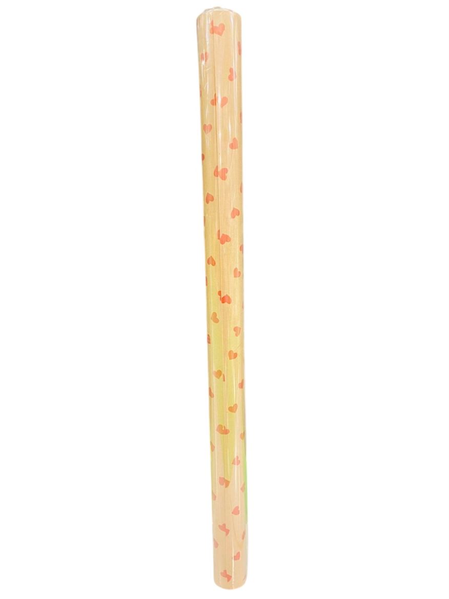 Rotolo Bob. Carta Pane St. Cuoricini Rossi 1x30mt