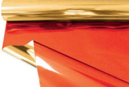 Rotolo Bob. Metal Duo 0.7x50m - Gold-red