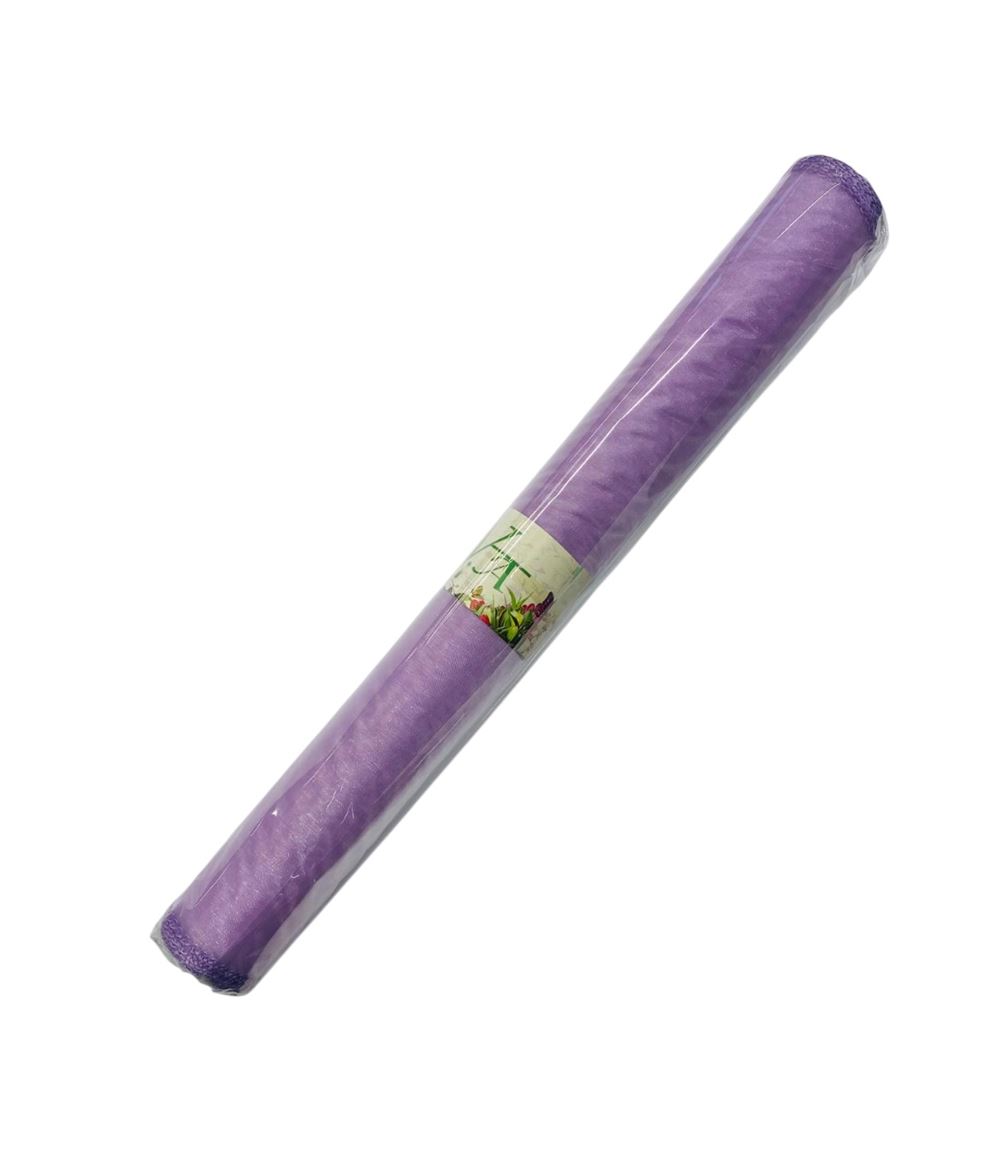 Rotolo Bob. Organza 48cm X 9mt - Lilla