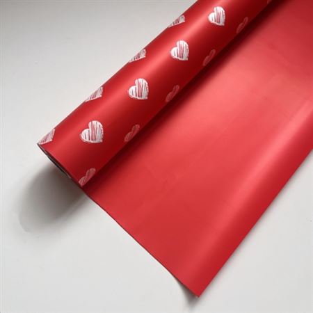 Rotolo Bob. Perlato Cuore Rosso 1x25m