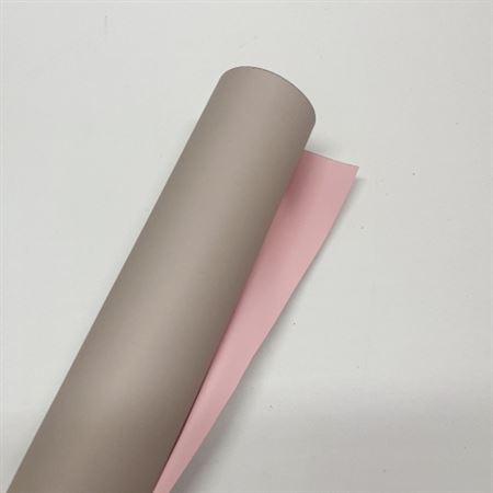 Rotolo Bob. Polymatt Perlato Bicolor 1x25m- Cipria