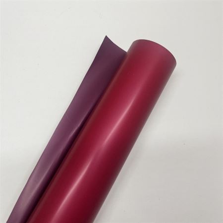 Rotolo Bob. Polymatt Perlato Bicolor 1x25m- Rosso