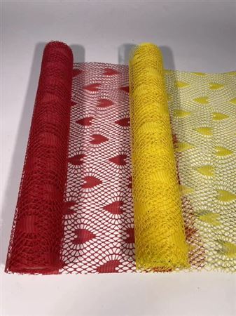 Rotolo Bob. Spider Cuore Rosso 50cm X 5y