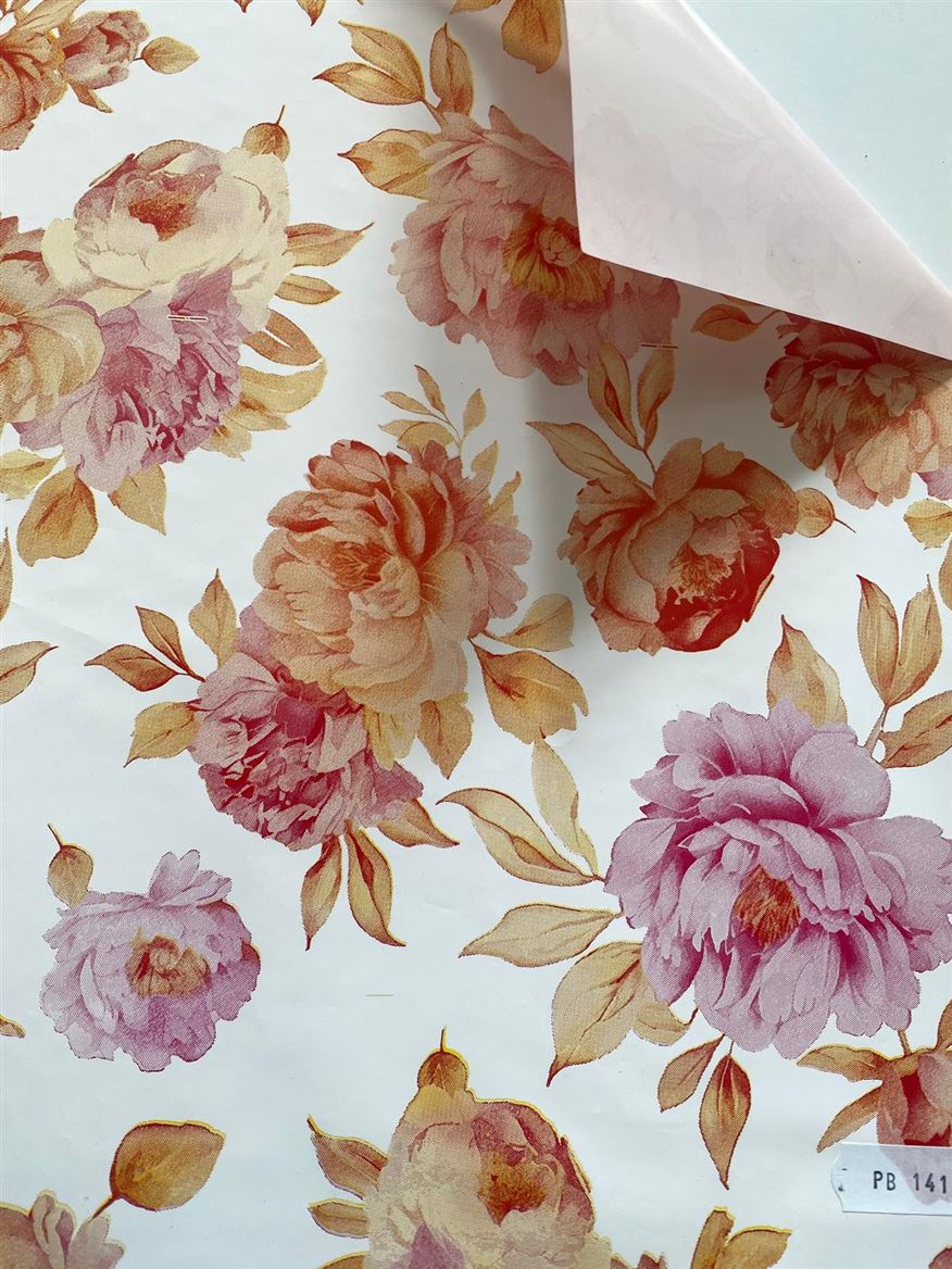 Rotolo Bob. Stampa Due Lati Cm100x25m - Peonie Pes
