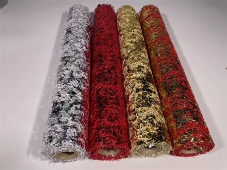 Rotolo Bob. Super Spider Glitter 50cm X 5y- Silver