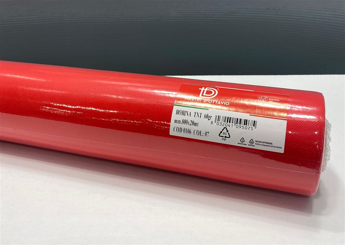 Rotolo Bob. Tnt Mm800x20mt Rosso (07)
