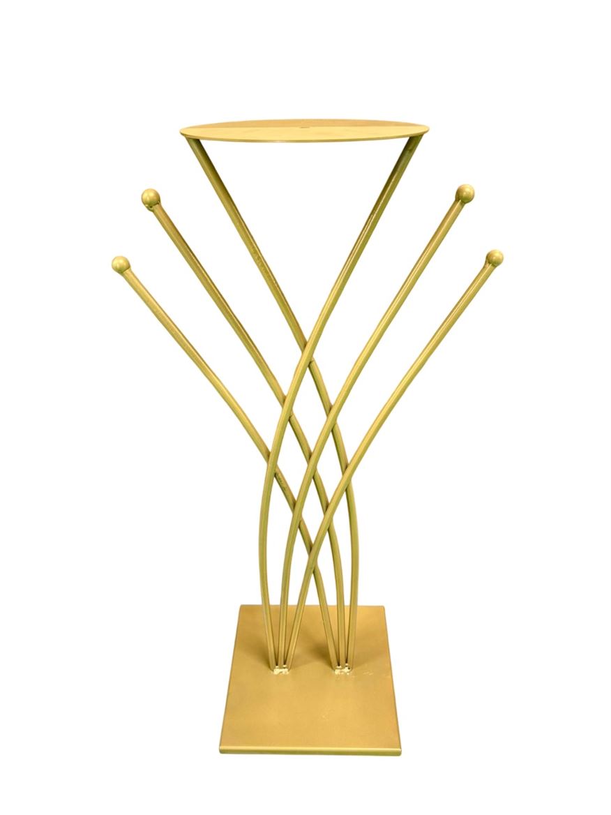 Strutture. Centrotavola Ventaglio H70cm - Oro