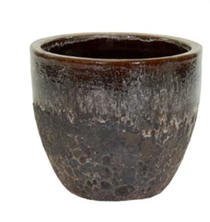 Vasi Ceramica. Ant 2tone Egg D30 H24cm - Vulcano