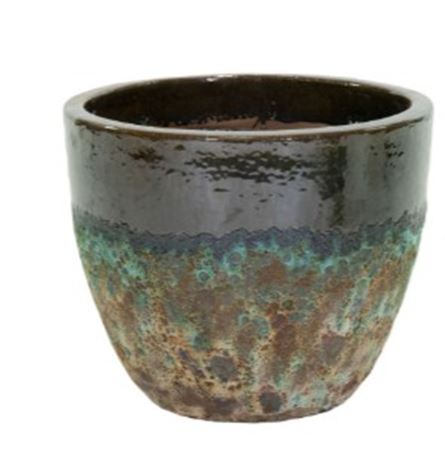 Vasi Ceramica. Ant 2tone Egg D48 H41cm - Jade