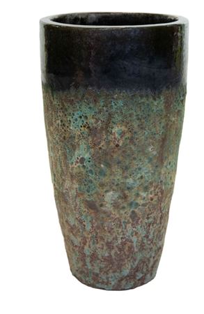 Vasi Ceramica. Ant 2tone High D30 H65cm - Jade