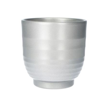 Vasi Ceramica. Ares D.13.5 H.14cm - Silver