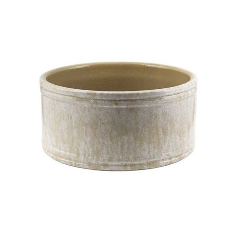 Vasi Ceramica. Bowl H13 D28cm - Avorio
