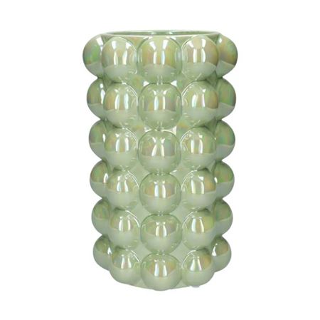 Vasi Ceramica. Bubbly D.15 H.24cm - Pistach + Pear
