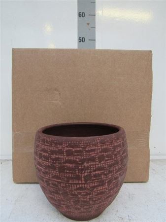 Vasi Ceramica. Effetto Pietra Rame D.17 H.18cm