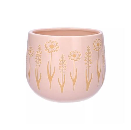 Vasi Ceramica. Flair D.13.5 H.12.3cm - Salmone