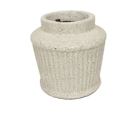 Vasi Ceramica. Madrid White D.25 H24