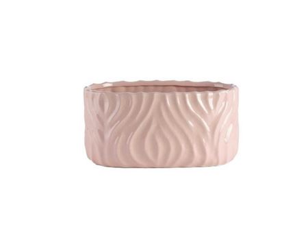 Vasi Ceramica. Rosa Chiaro D.20x11h11cm