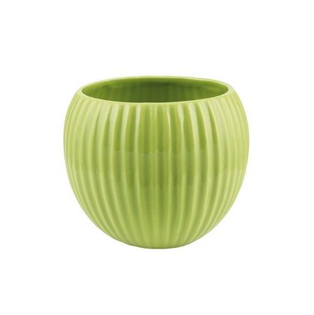 Vasi Ceramica. Sfera Rigata D.16 H.13.5 - V. Mela