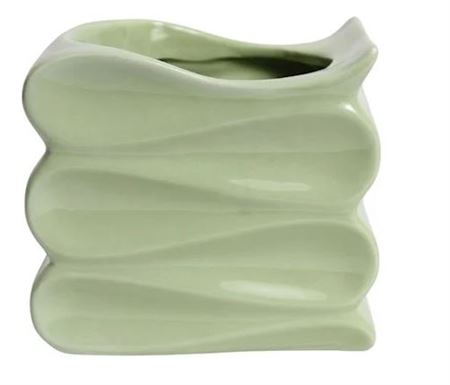 Vasi Ceramica. Wave Green Es12 D15.5 H14