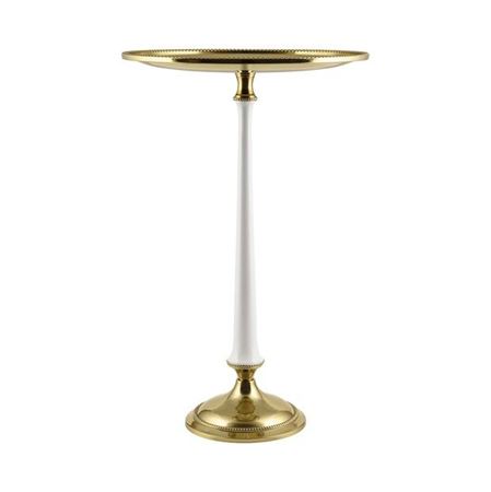 Wedd. Alzata Grande Oro E Avorio H.45cm
