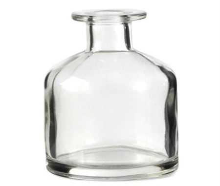 Wedd. Bottiglia Vetro Collo Stretto D8 H11cm