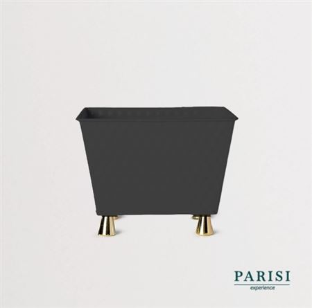 Wedd. Cestino Metallo Provenza 16x12x13cm - Nero