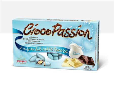 Wedd. Confetti Cioco Passion Celeste - 400g