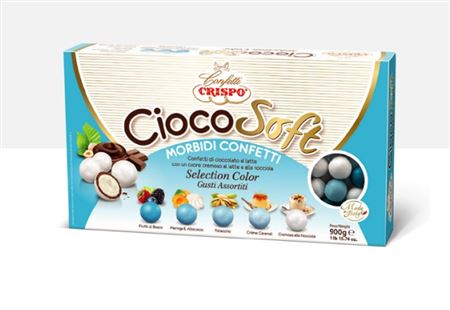 Wedd. Confetti Cioco Soft Selection Celeste - 900g