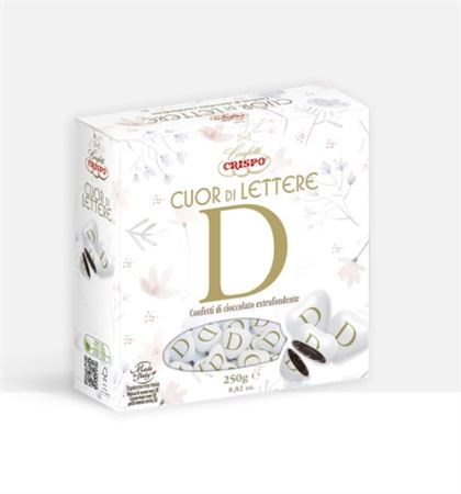 Wedd. Confetti Cuor Di Lettere " D " - 250g