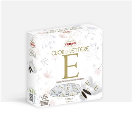 Wedd. Confetti Cuor Di Lettere " E " - 250g