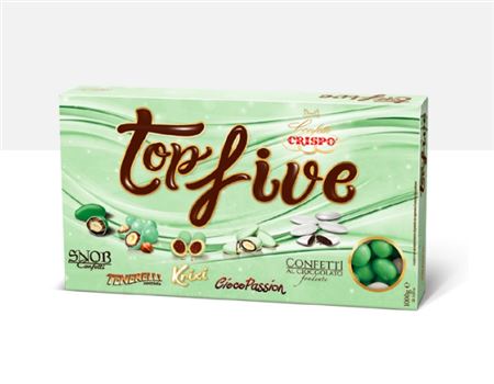 Wedd. Confetti Top Five Mix Selection Verde - 1kg