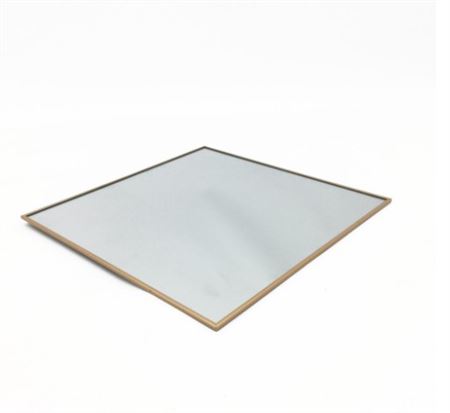 Wedd. Specchio Centrotavola Quadro 27x27cm