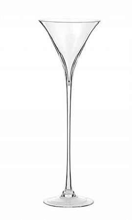 Wedd. Vaso Martini D.17 H.30cm
