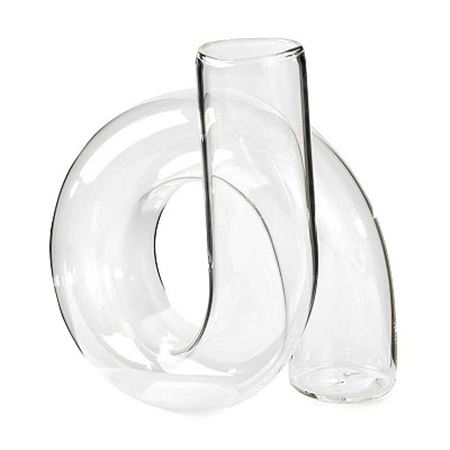 Wedd. Vaso Vetro Vortice D4 H14cm