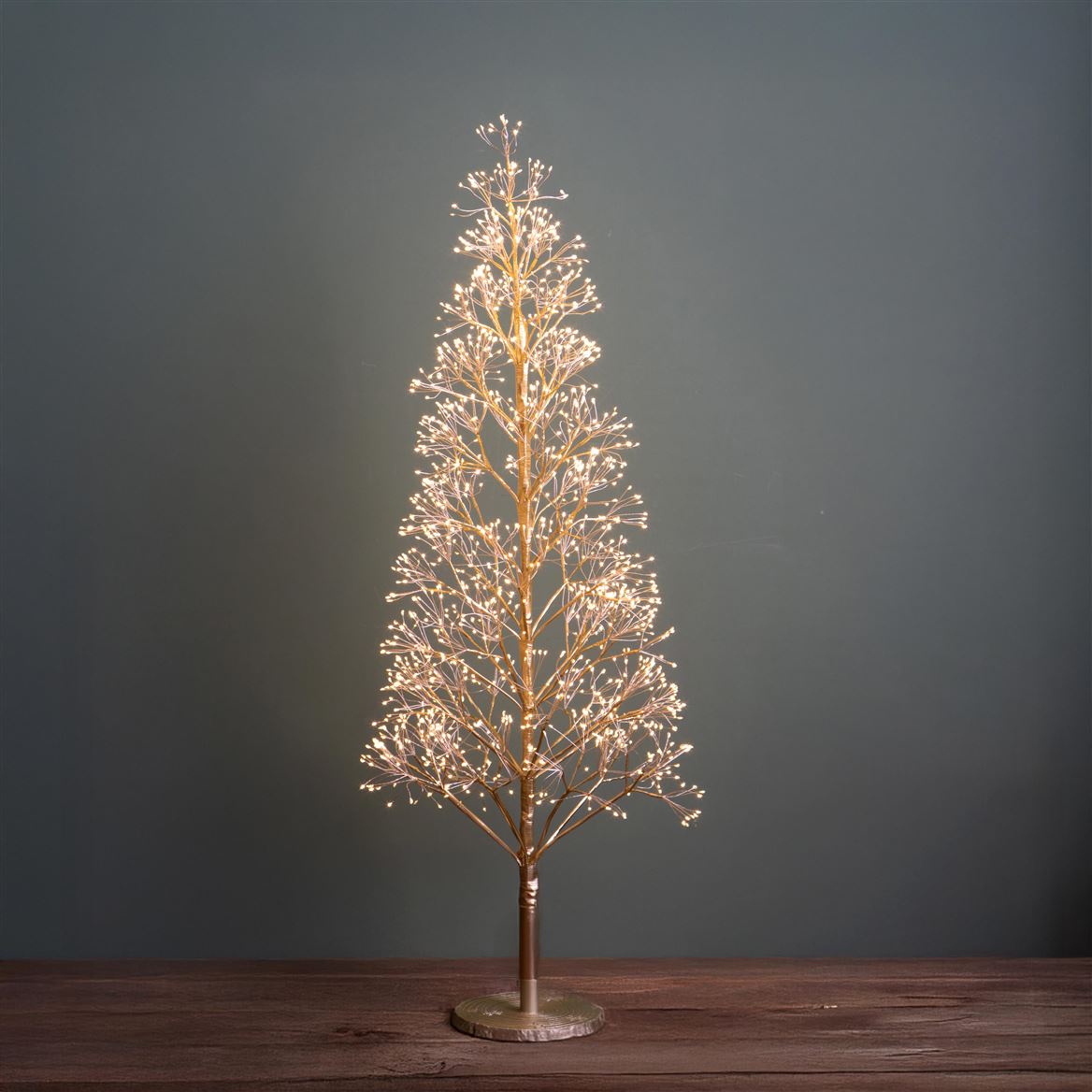 Xmas. Abete 120cm 1500microled Da Est - Warm Whit