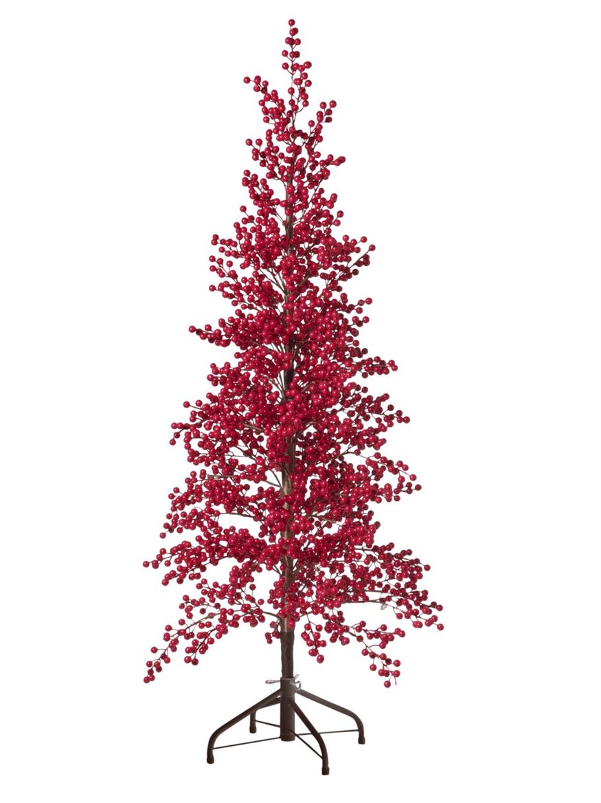 Xmas. Albero Bacche H.150 Cm - Red