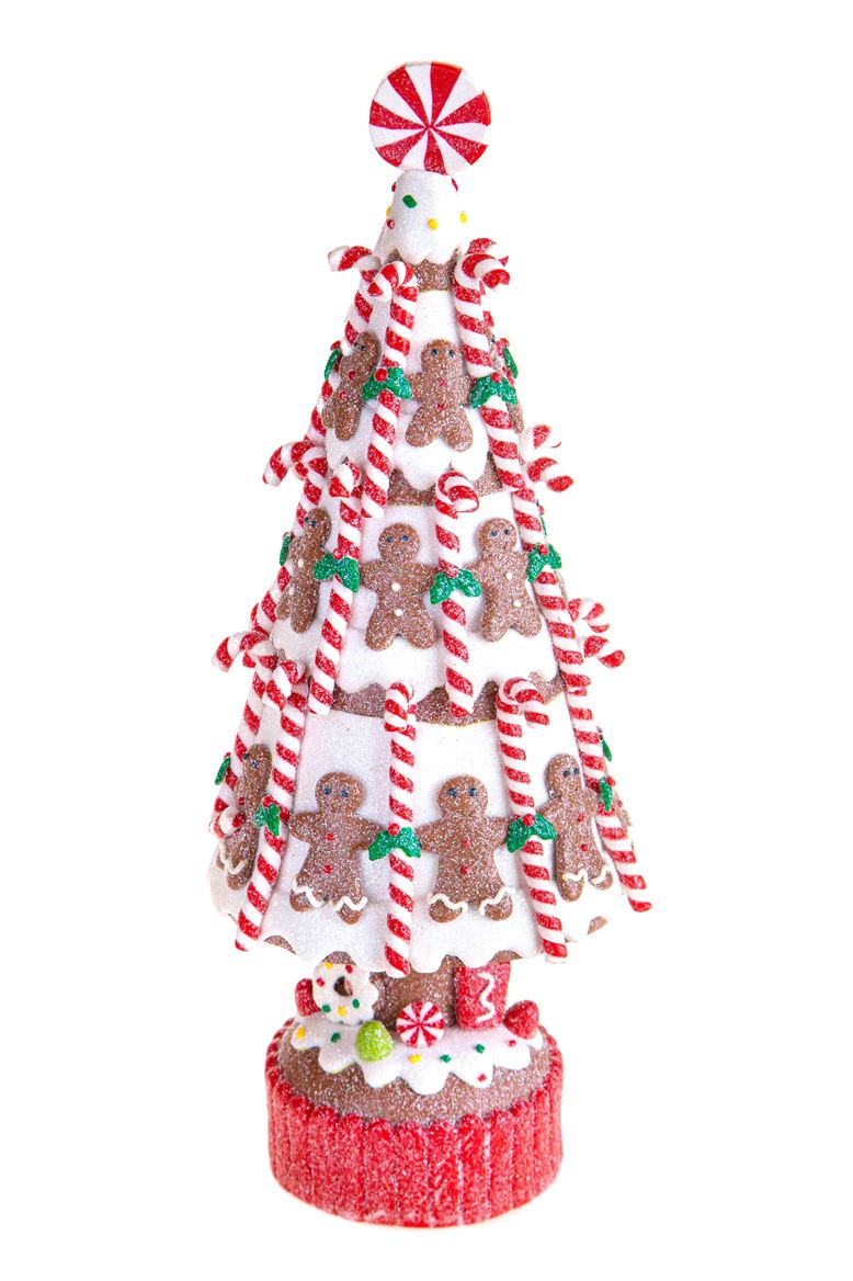 Xmas. Albero Di Natale 32 Cm - Red White