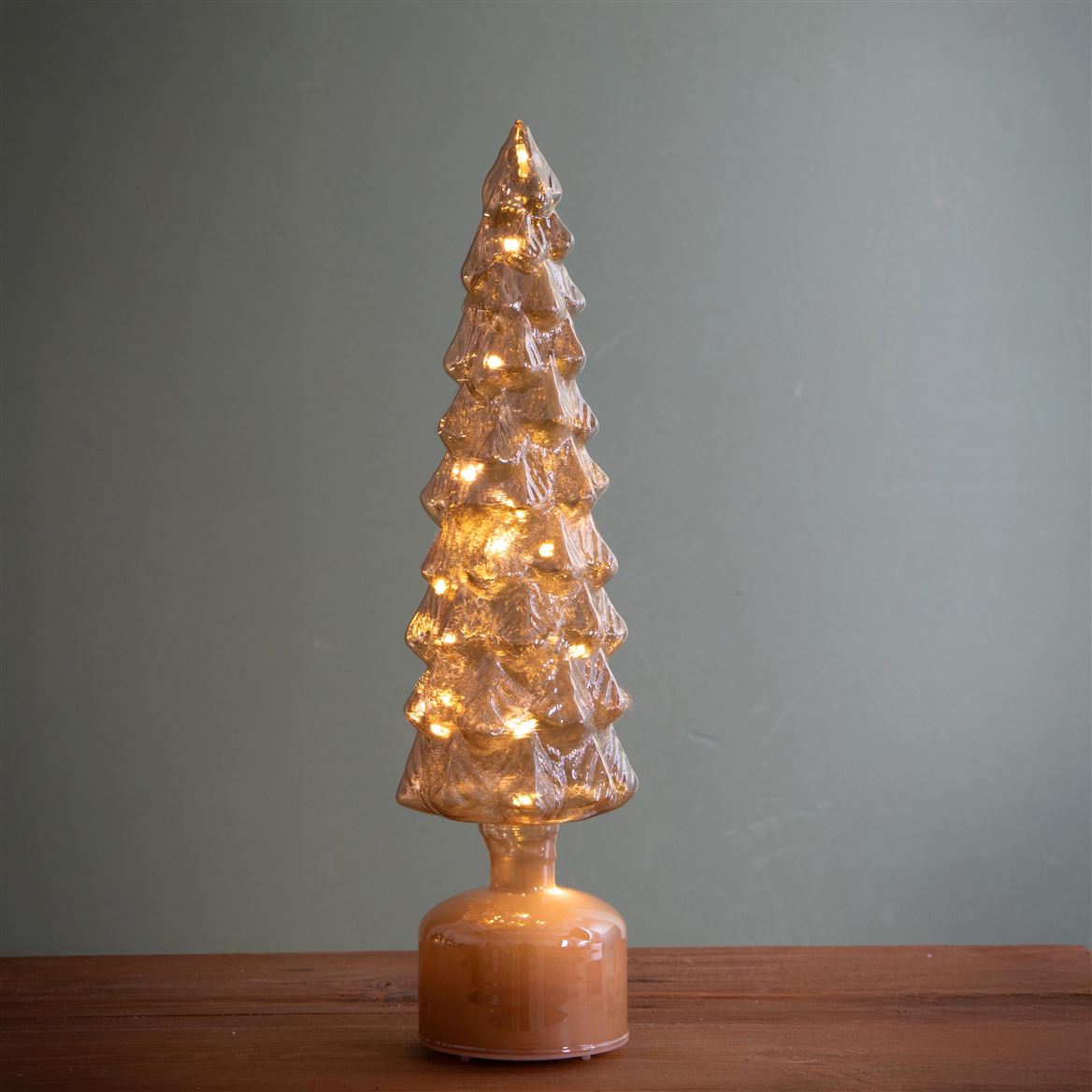 Xmas. Albero Natale Led Rolling H.36,5 Cm - Amber