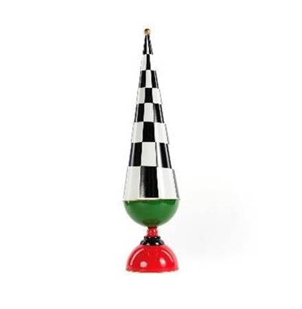 Xmas. Albero Scacchi Metal 55cm