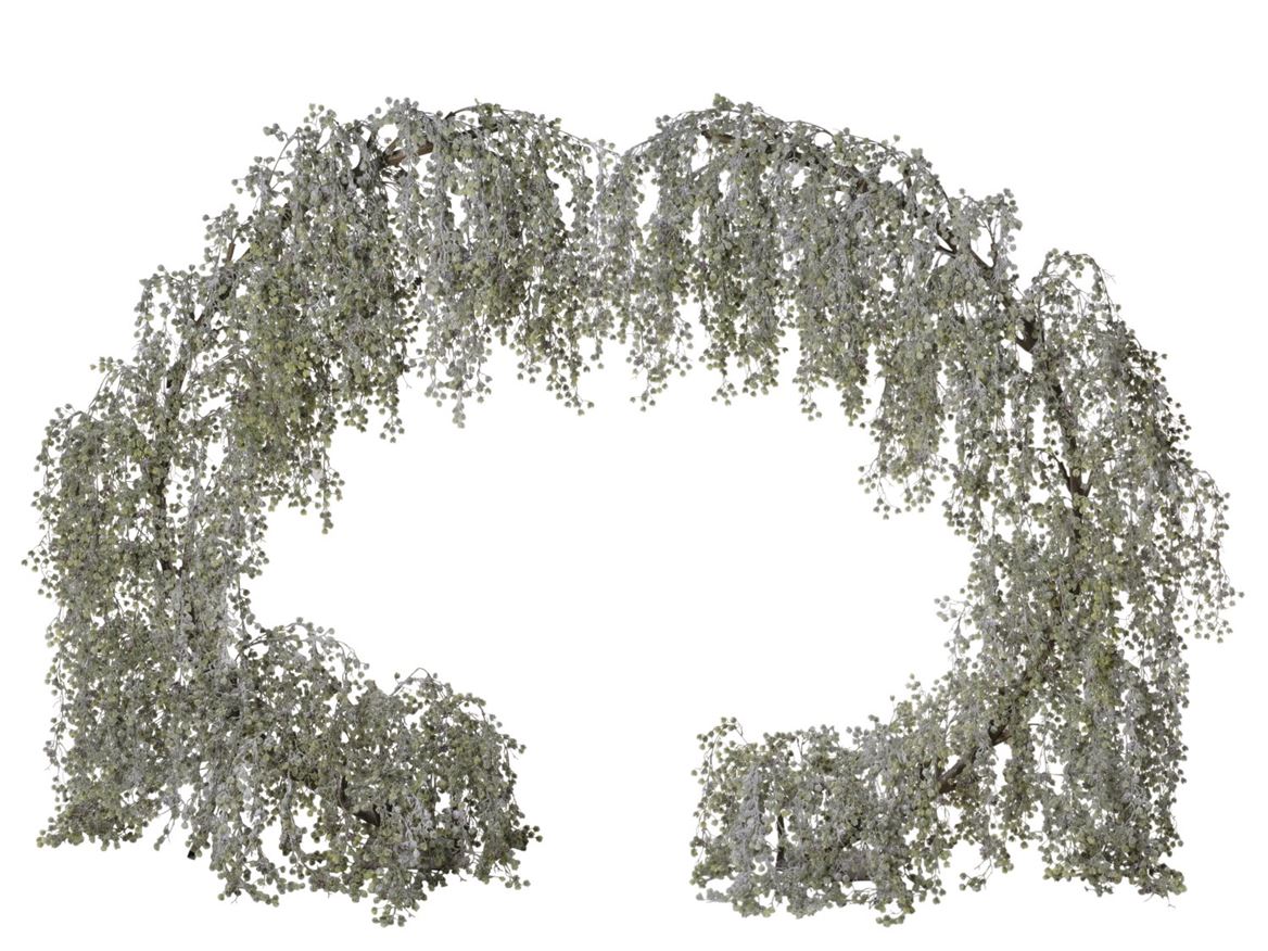 Xmas. Arco Pino 2pz Con Pigne 230cm
