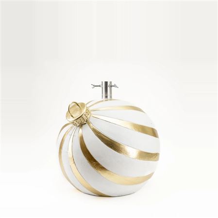 Xmas. Base Albero Sfera D.44cm Fasce Oro