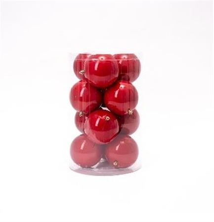 Xmas. Box 2 Sfere D.12cm - Rosso