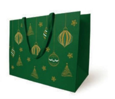 Xmas. Buste Eclatant 25x10h22cm 10pz - Verde