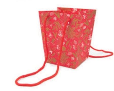 Xmas. Buste Eternity 11x15h17cm 10pz - Red Gold