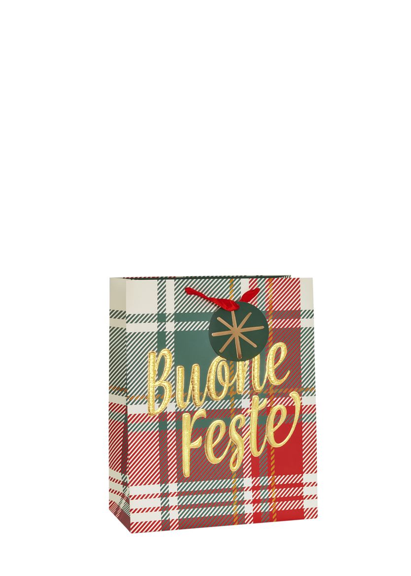 Xmas. Buste Scozia Large 26x13x32.5cm - 18pz