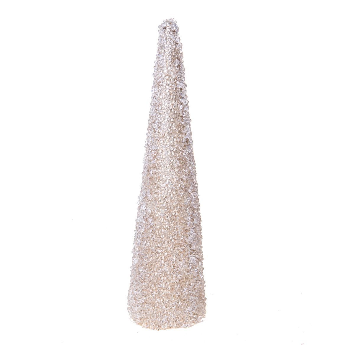 Xmas. Cono 13xh48 Cm Bubble - Champagne