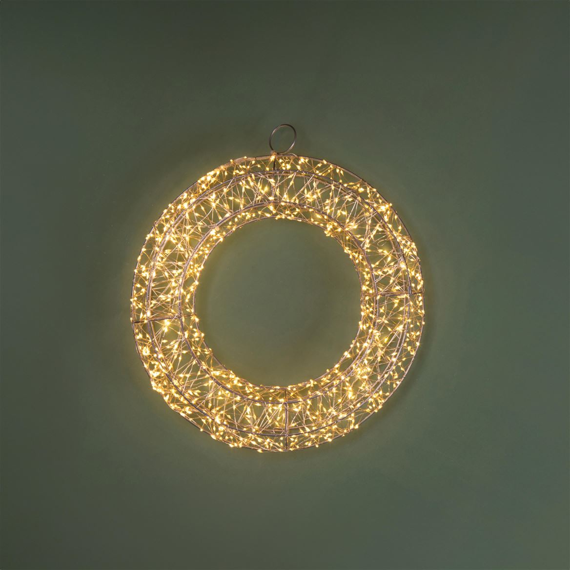 Xmas. Corona Led D.40cm - Wam Led