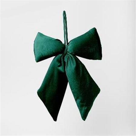 Xmas. Fiocco Velluto Verde 35x60cm