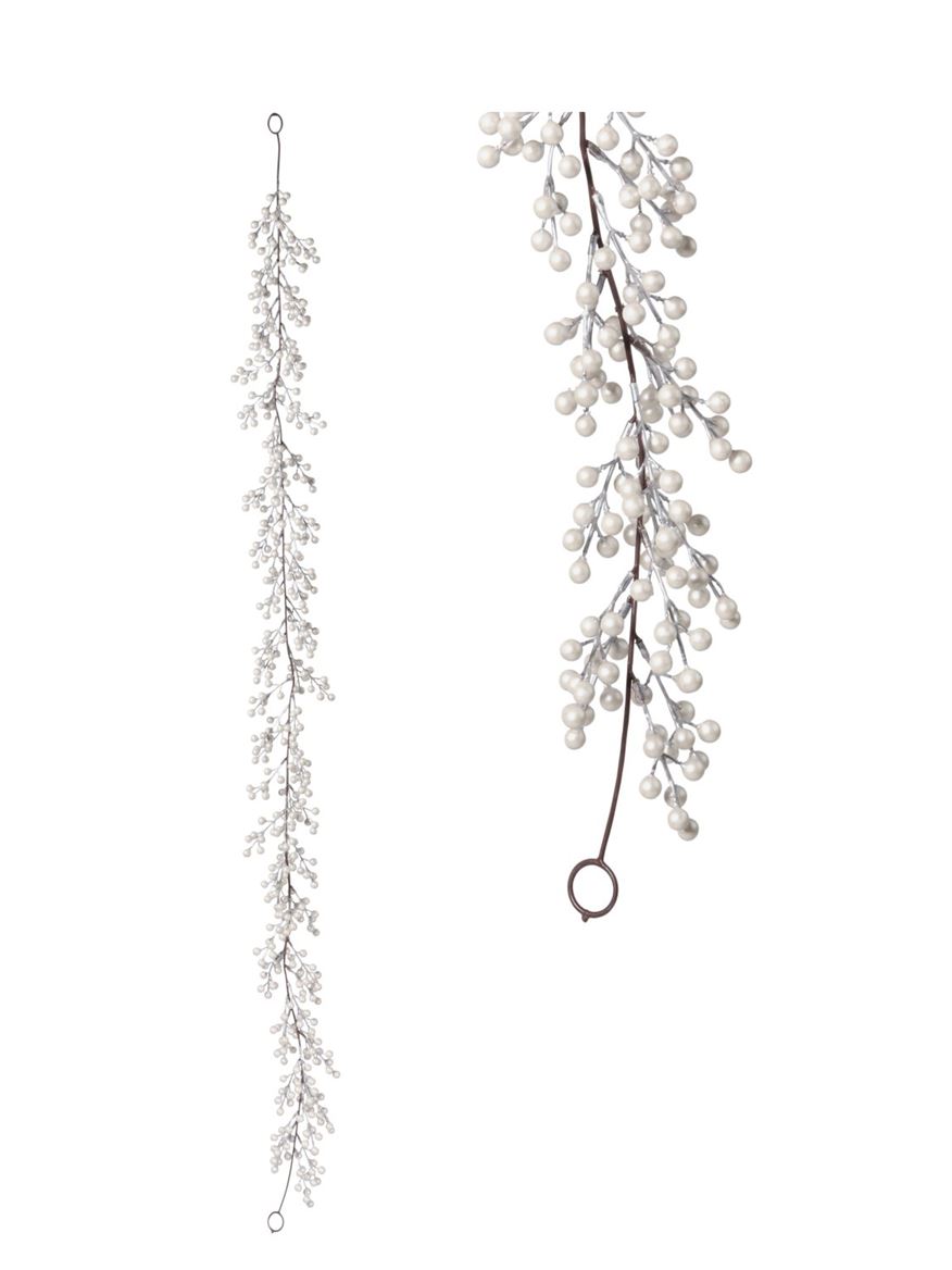 Xmas. Ghirlanda Bacche Cm 180 - Pearlato