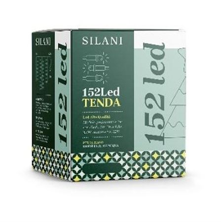 Xmas. Led Tenda 152 Ice Flash Colleg. - Bianco